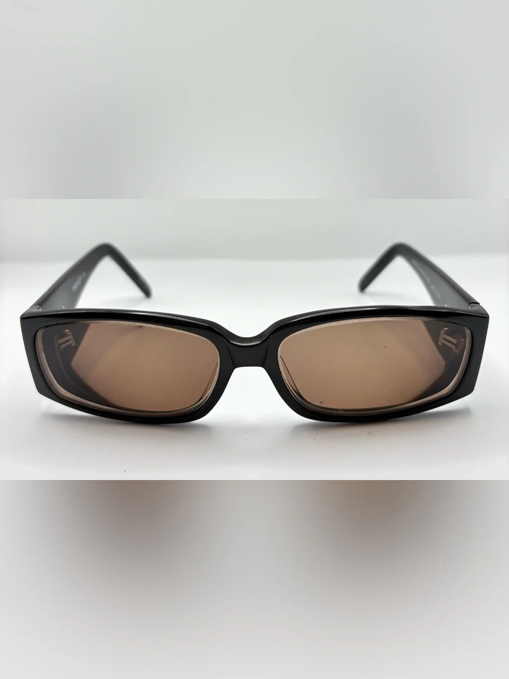 Marco 54 Black Oval Sunglasses Frames Only